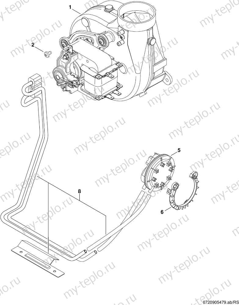 Запчасти Buderus Logamax U042-24K купить в Липецке