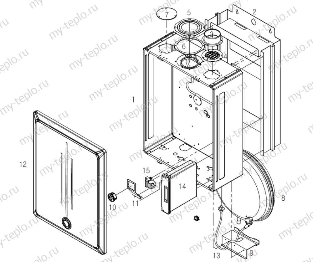 запчасти для котлов daewoo gasboiler купить в Липецке