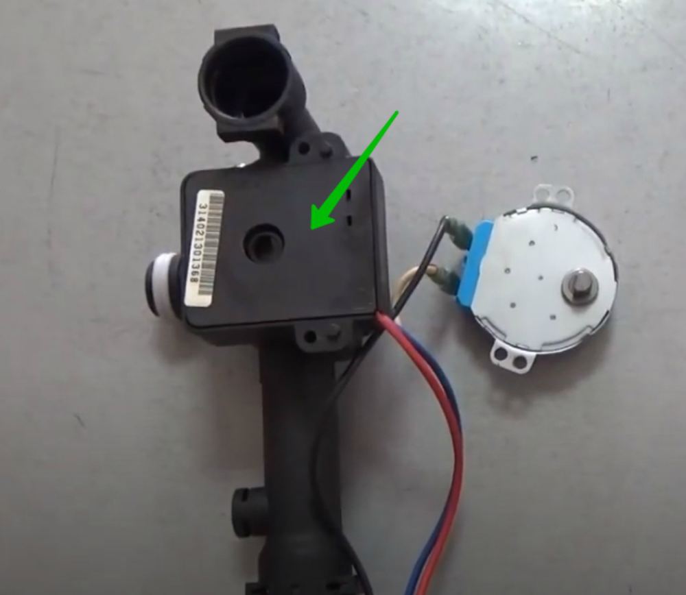 Ремонт трехходового клапана Arderia