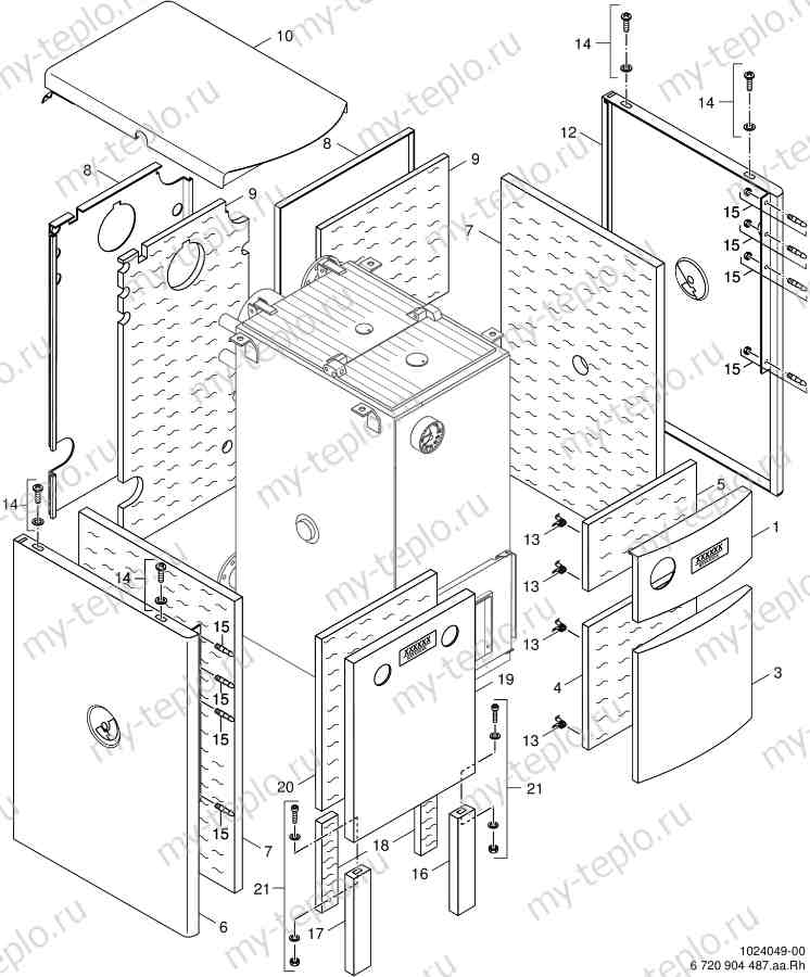 Запчасти Buderus Logano S111-32D купить в Липецке