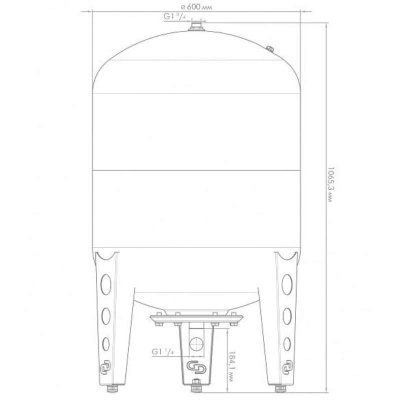 Гидроаккумулятор Джилекс 200 В (7201)